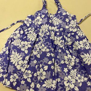 HAWAIIAN KIDS DRESS 100% COTTON